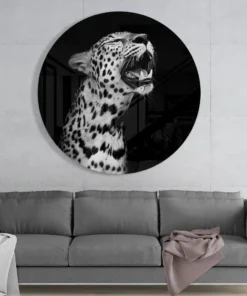 Dieren Glasschilderij Luipaard