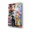 Banksy-Love-is-the-Answer-glasschilderij