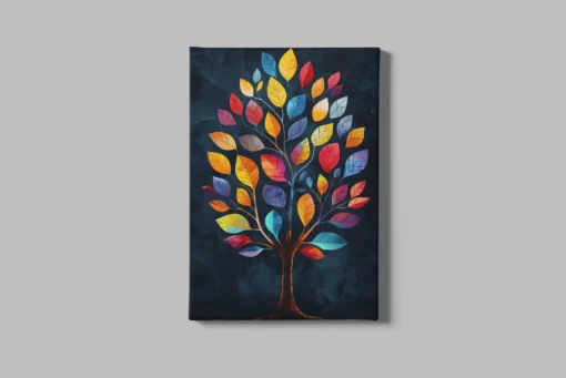 ALIVA 1005 abstract boom canvas schilderij