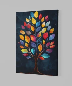 Alternative view of Abstract Boom Canvas Schilderij