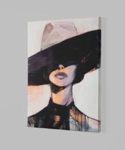 ALIVA 1007 vrouw portret kunt foto op canvas a