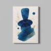 ALIVA 1015 blauw abstract canvas schilderij