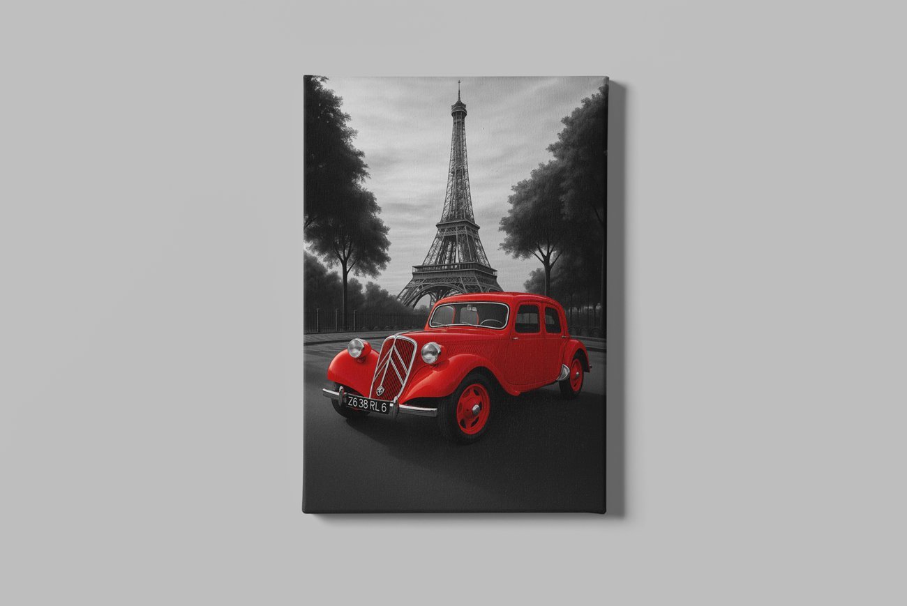 Eiffeltoren Canvas Schilderij
