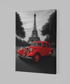 Alternative view of Eiffeltoren Canvas Schilderij