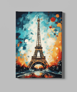Canvas Schilderij Eiffeltoren 
