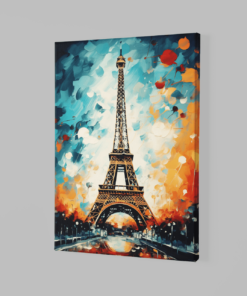 Alternative view of Canvas Schilderij Eiffeltoren 