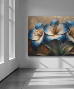 ALIVA 1023 canvas schilderij bloemen abstract c 1