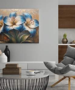 ALIVA 1023 canvas schilderij bloemen abstract d 1