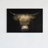 ALIVA 1036 hoogland koe canvas schilderij