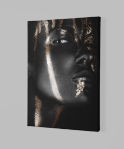 Alternative view of Portret Vrouw  Canvas Schilderij
