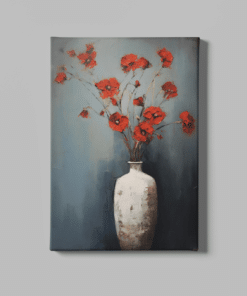 Olieverf Bloemen Canvas Schilderij