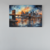 ALIVA 1071 new york abstract canvas schilderij a