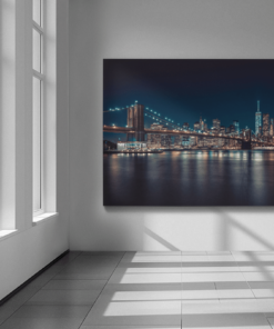 ALIVA 1073 abstract stad new york manhattan canvas schilderij b 1