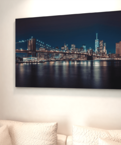 ALIVA 1073 abstract stad new york manhattan canvas schilderij d 1