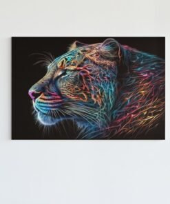 Luipaard Canvas Schilderij