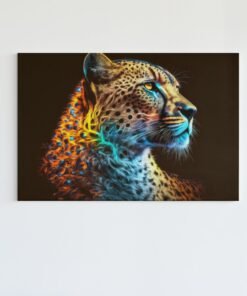 Canvas Schilderij Luipaard