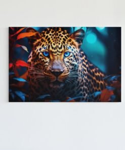 Dieren Canvas Schilderij Luipaard