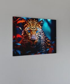 Alternative view of Dieren Canvas Schilderij Luipaard