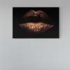 ALIVA 1086 canvas schilderij vrouwelijk lippen a