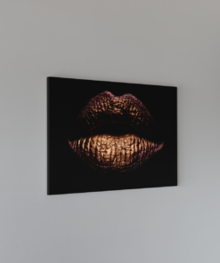 Alternative view of Canvas Schilderij Vrouwelijk Lippen