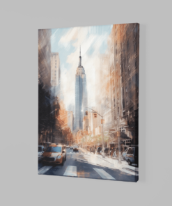 Alternative view of Canvas Schilderij Stad New York