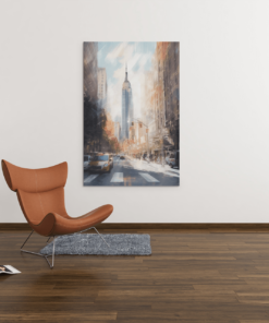 Canvas Schilderij Stad New York - Afbeelding 3