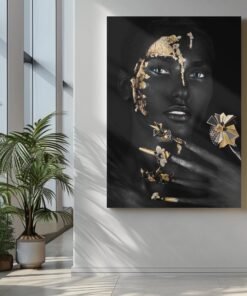 Vrouw gezicht Canvas schilderij - Afbeelding 5