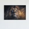 ALIVA 1104 wilde dieren leeuw canvas schilderij
