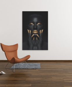 ALIVA 1109 foto op canvas vrouw portret c