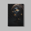 ALIVA 1115 canvas schilderij vrouw portret make up a