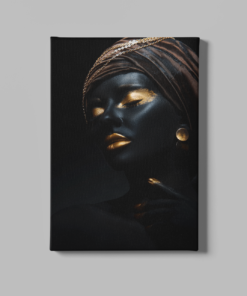 Vrouw portret Foto Op Canvas