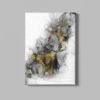 ALIVA 1121 abstract grijs goud marmer canvas schilderij