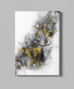 Abstract Marmer Canvas Schilderij