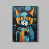 ALIVA 1135 abstract kat canvas schilderij a