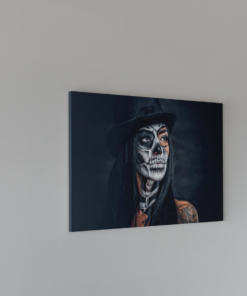 Alternative view of Tatoeages Vrouw Canvas Schilderij