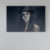 ALIVA 1144 foto op canvas vrouw met tatoeage a