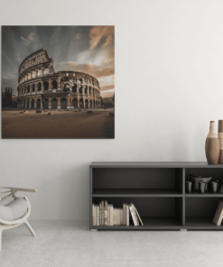 OEFE 1003 roma coliseum canvas schilderij c