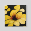 OEFE 1006 bloemen canvas schilderij op canvas a