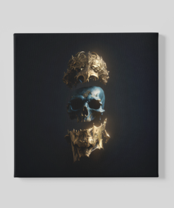 Standbeeld Canvas Schilderij