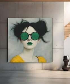 vrouw-portret-kunst-abstract-canvas-schilderij-d