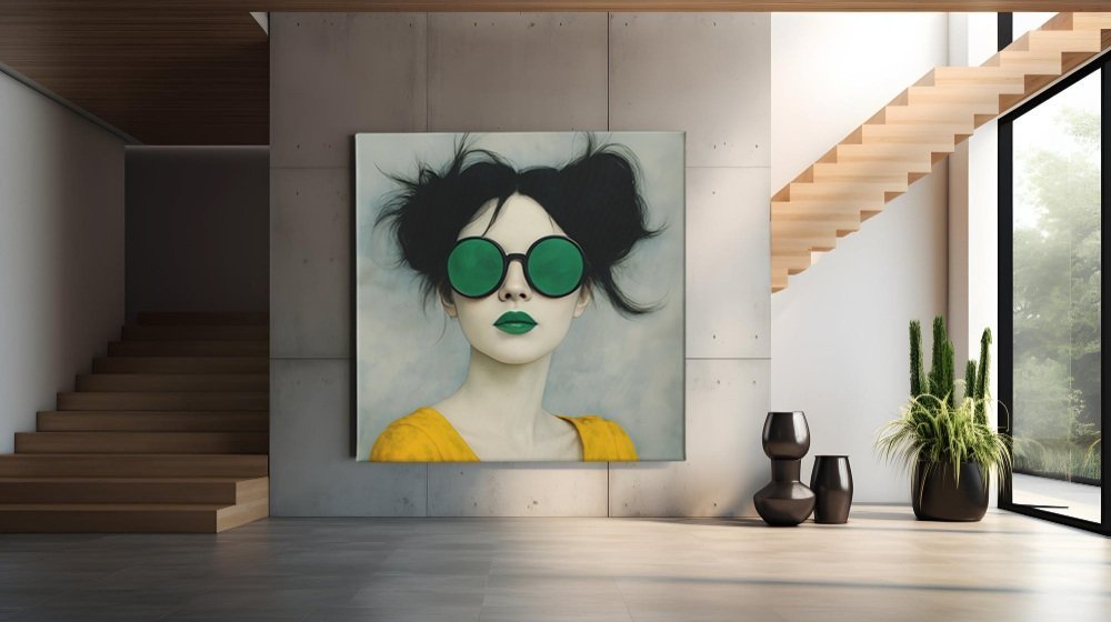 vrouw-portret-kunst-abstract-canvas-schilderij-d