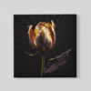 OEFE 1021 gouden roos canvas schilderij bloem a