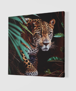 Alternative view of Luipaard Wild dier Canvas Schilderij 