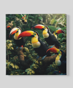 Toekans Canvas Schilderij