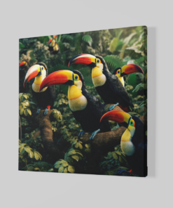 Alternative view of Toekans Canvas Schilderij