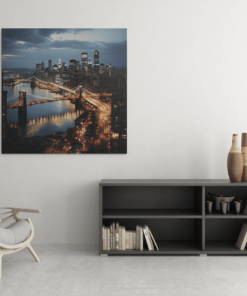 Canvas Schilderij Stad New York - Afbeelding 3