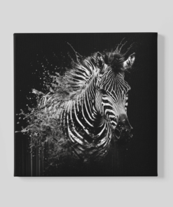 Canvas Schilderij Dieren Zebra