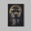 ALIVA 1061 afrikaanse vrouw portret foto op canvas 1 1