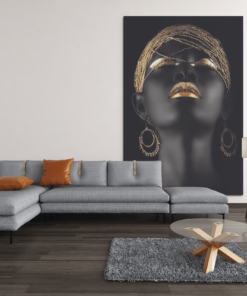 Foto Op Canvas Vrouw Portret - Afbeelding 4