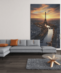 ALIVA 1064 eiffeltoren foto op canvas schilderijen c min